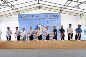 Groundbreaking ceremony organised by Weima Builders